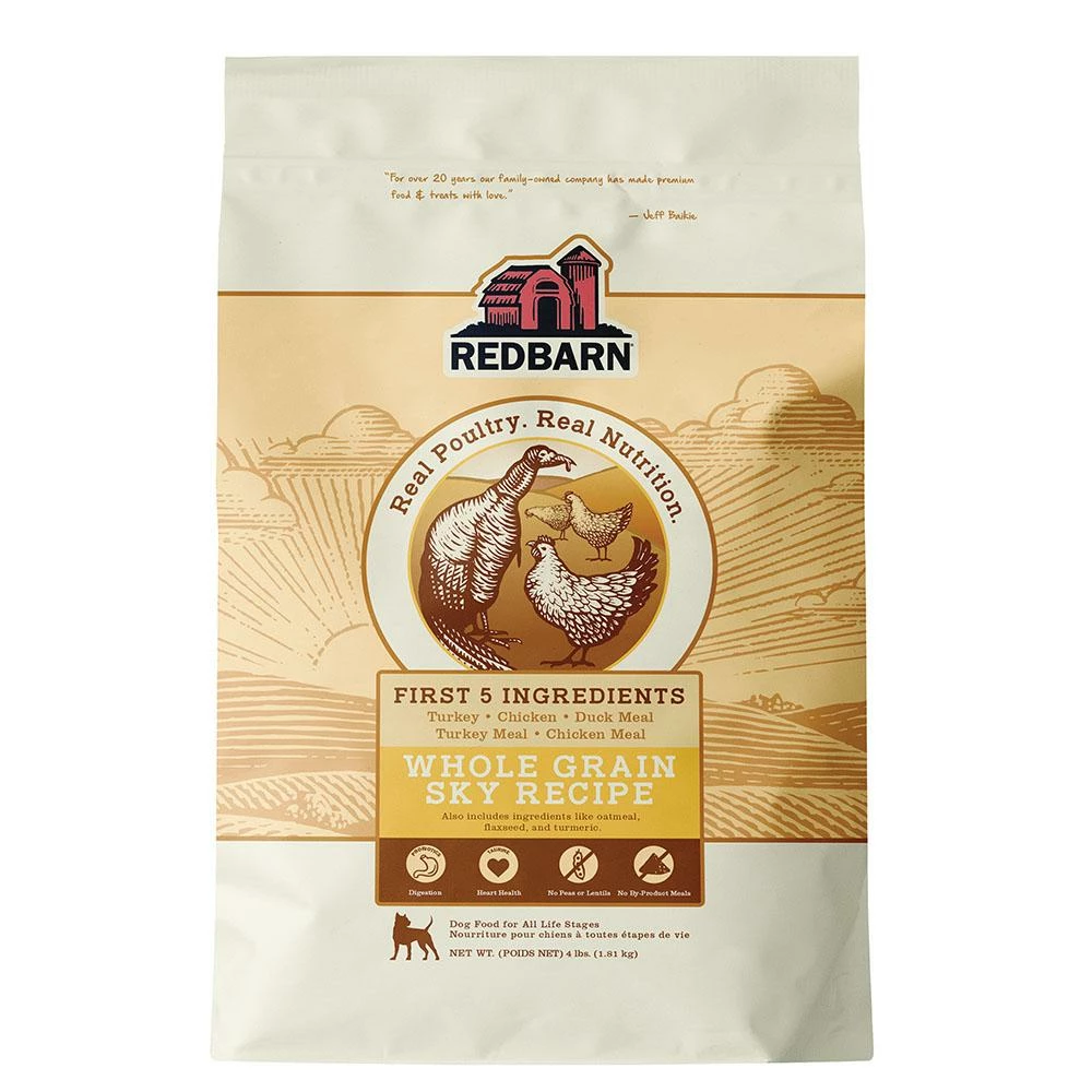 Redbarn Whole Grain Sky Recipe Dry Dog Food, 4-lb 1 Redbarn Whole Grain Sky Recipe Dry Dog Food, 4-lb