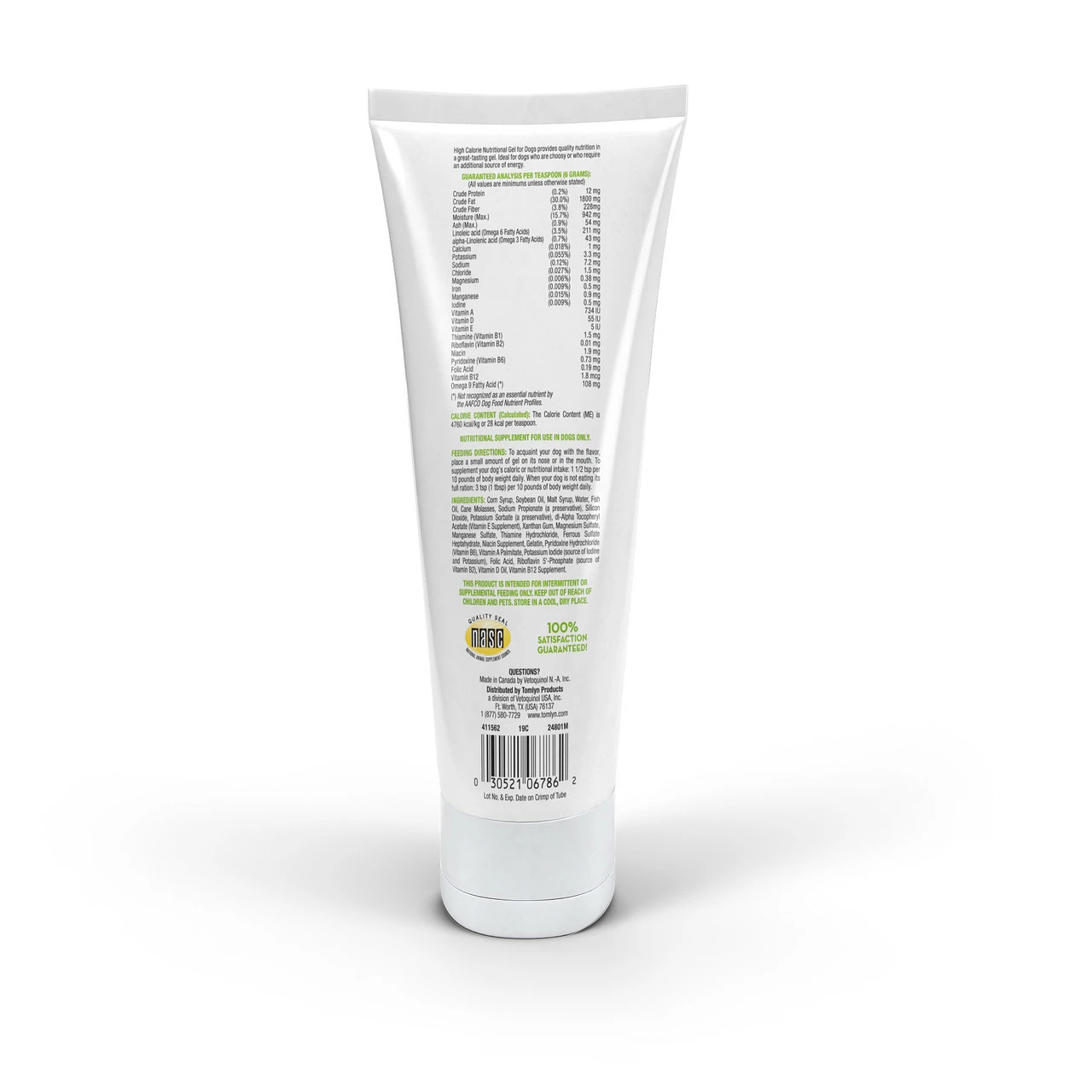 Tomlyn Nutri-Cal High-Calorie Dietary Dog Supplement, 4.25-oz Tube 2 Tomlyn Nutri-Cal High-Calorie Dietary Dog Supplement, 4.25-oz Tube - Image 2