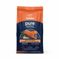 Canidae PURE Grain-Free Limited Ingredient Real Salmon & Sweet Potato Dry Dog Food, 4-lb