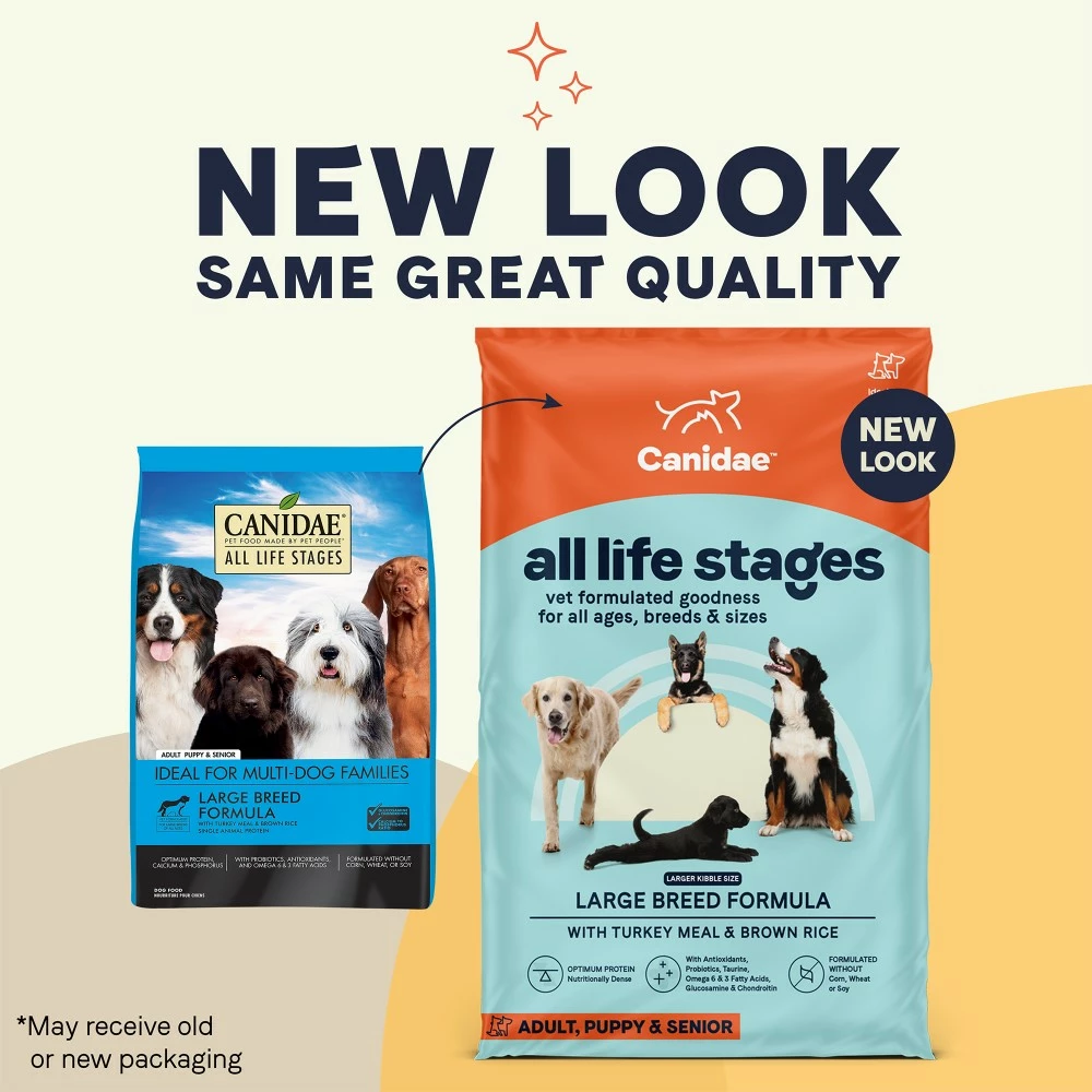 Canidae All Life Stages Turkey Meal & Brown Rice Formula Large Breed Dry Dog Food, 27-lb 3 Canidae All Life Stages Turkey Meal & Brown Rice Formula Large Breed Dry Dog Food, 27-lb - Image 3