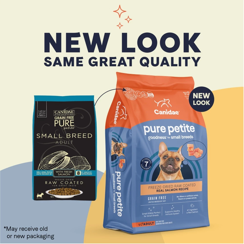Canidae PURE Petite Grain-Free Limited Ingredient Salmon Small Breed Dry Dog Food, 4-lb 2 Canidae PURE Petite Grain-Free Limited Ingredient Salmon Small Breed Dry Dog Food, 4-lb - Image 2