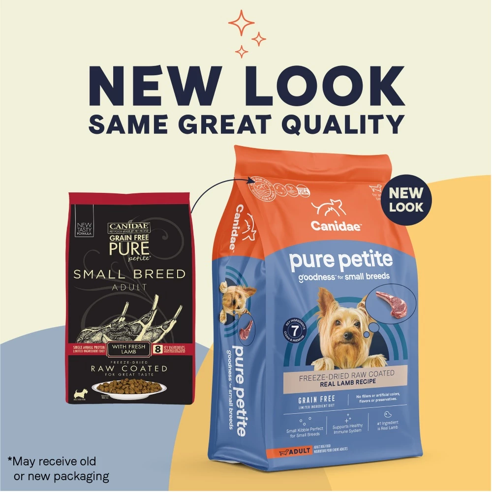 Canidae PURE Petite Grain-Free Limited Ingredient Lamb Small Breed Dry Dog Food, 4-lb 2 Canidae PURE Petite Grain-Free Limited Ingredient Lamb Small Breed Dry Dog Food, 4-lb - Image 2