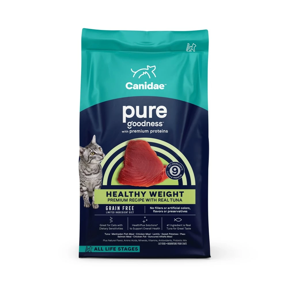 Canidae PURE Grain-Free Limited Ingredient Indoor Tuna Dry Cat Food, 5-lb 1 Canidae PURE Grain-Free Limited Ingredient Indoor Tuna Dry Cat Food, 5-lb