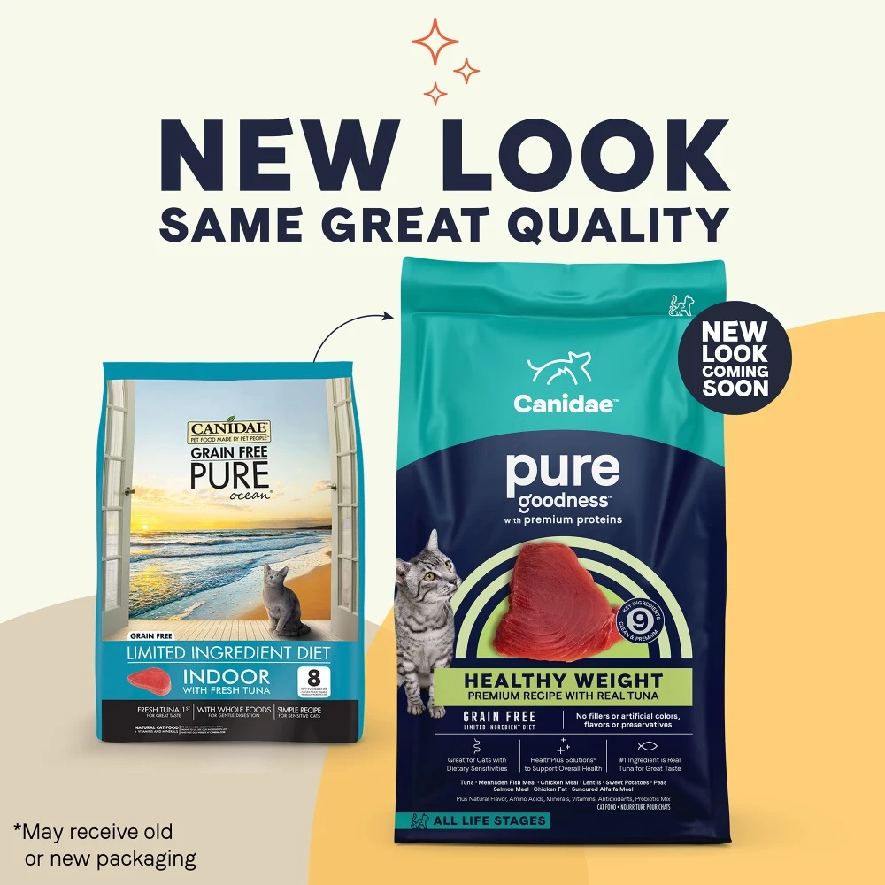 Canidae PURE Grain-Free Limited Ingredient Indoor Tuna Dry Cat Food, 5-lb 3 Canidae PURE Grain-Free Limited Ingredient Indoor Tuna Dry Cat Food, 5-lb - Image 3