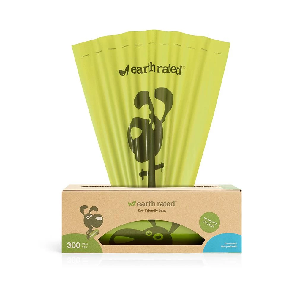 Earth Rated Poop Bags Pantry Pack, Unscented, 300-count 1 Earth Rated Poop Bags Pantry Pack, Unscented, 300-count