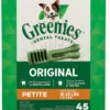 Greenies Original Petite Dental Dog Treats, 45-count