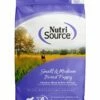 NutriSource Small & Medium Breed Puppy Chicken Meal & Rice Recipe With Wholesome Grains Dry Dog Food, 5-lb