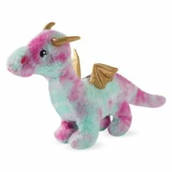 Pet Shop By Fringe Studio Magenta Dragon Plush Squeaker Dog Toy