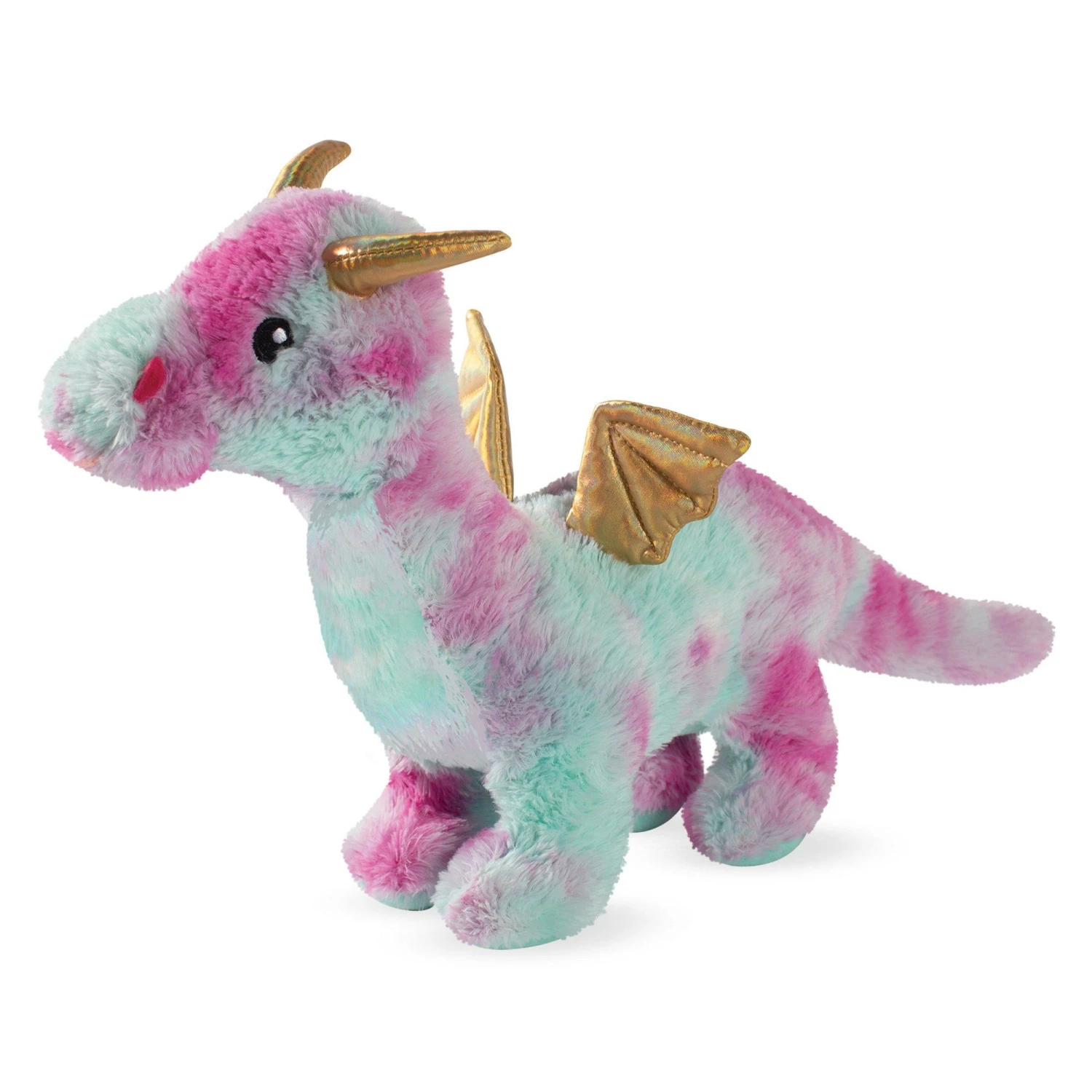Pet Shop By Fringe Studio Magenta Dragon Plush Squeaker Dog Toy 1 Pet Shop By Fringe Studio Magenta Dragon Plush Squeaker Dog Toy