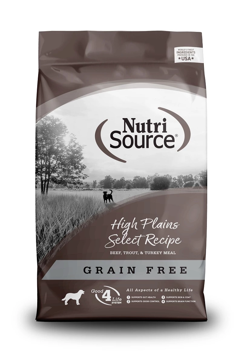 NutriSource High Plains Select Recipe Grain-Free Dry Dog Food, 30-lb 1 NutriSource High Plains Select Recipe Grain-Free Dry Dog Food, 30-lb