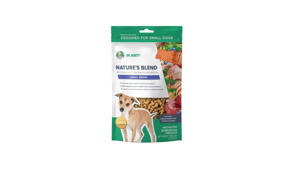 Dr. Marty Nature's Blend Small Breed Freeze-Dried Dog Food, 6-oz 1 Dr. Marty Nature's Blend Small Breed Freeze-Dried Dog Food, 6-oz