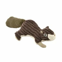 Tall Tails Squirrel Squeaker Dog Toy, 12-in