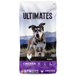 Ultimates Puppy Chicken & Rice Dry Dog Food, 28-lb