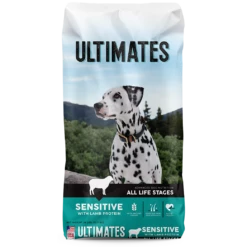 Ultimates Sensitive Skin & Stomach Lamb Dry Dog Food, 28-lb
