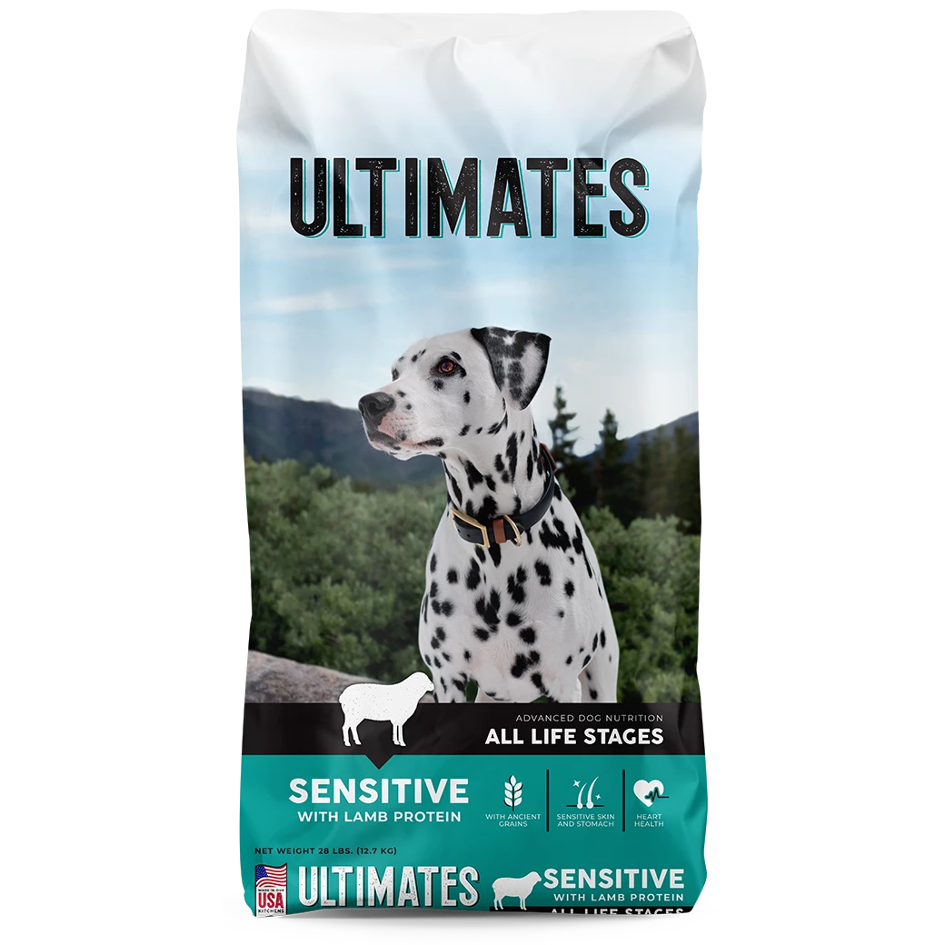 Ultimates Sensitive Skin & Stomach Lamb Dry Dog Food, 28-lb 1 Ultimates Sensitive Skin & Stomach Lamb Dry Dog Food, 28-lb