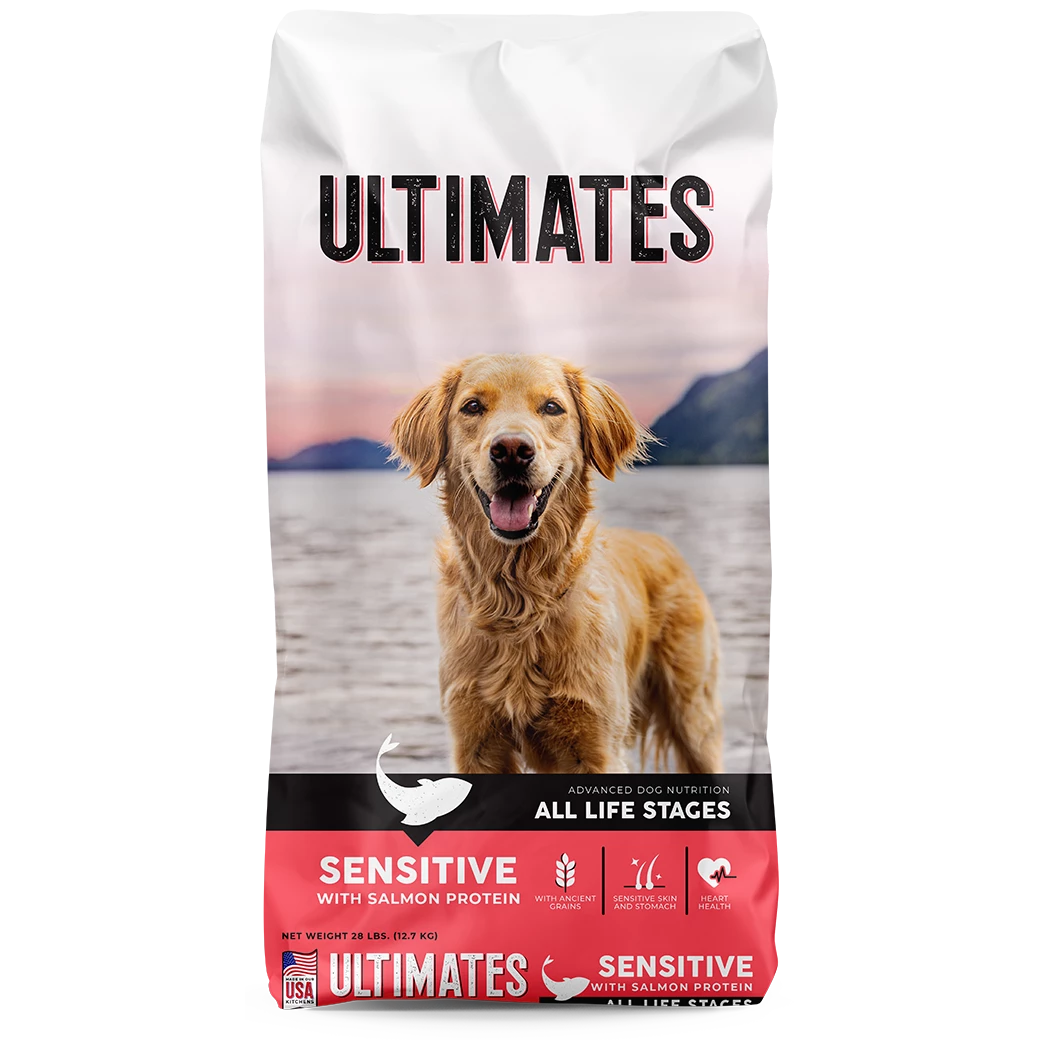 Ultimates Sensitive Skin & Stomach Salmon Dry Dog Food, 5-lb 1 Ultimates Sensitive Skin & Stomach Salmon Dry Dog Food, 5-lb
