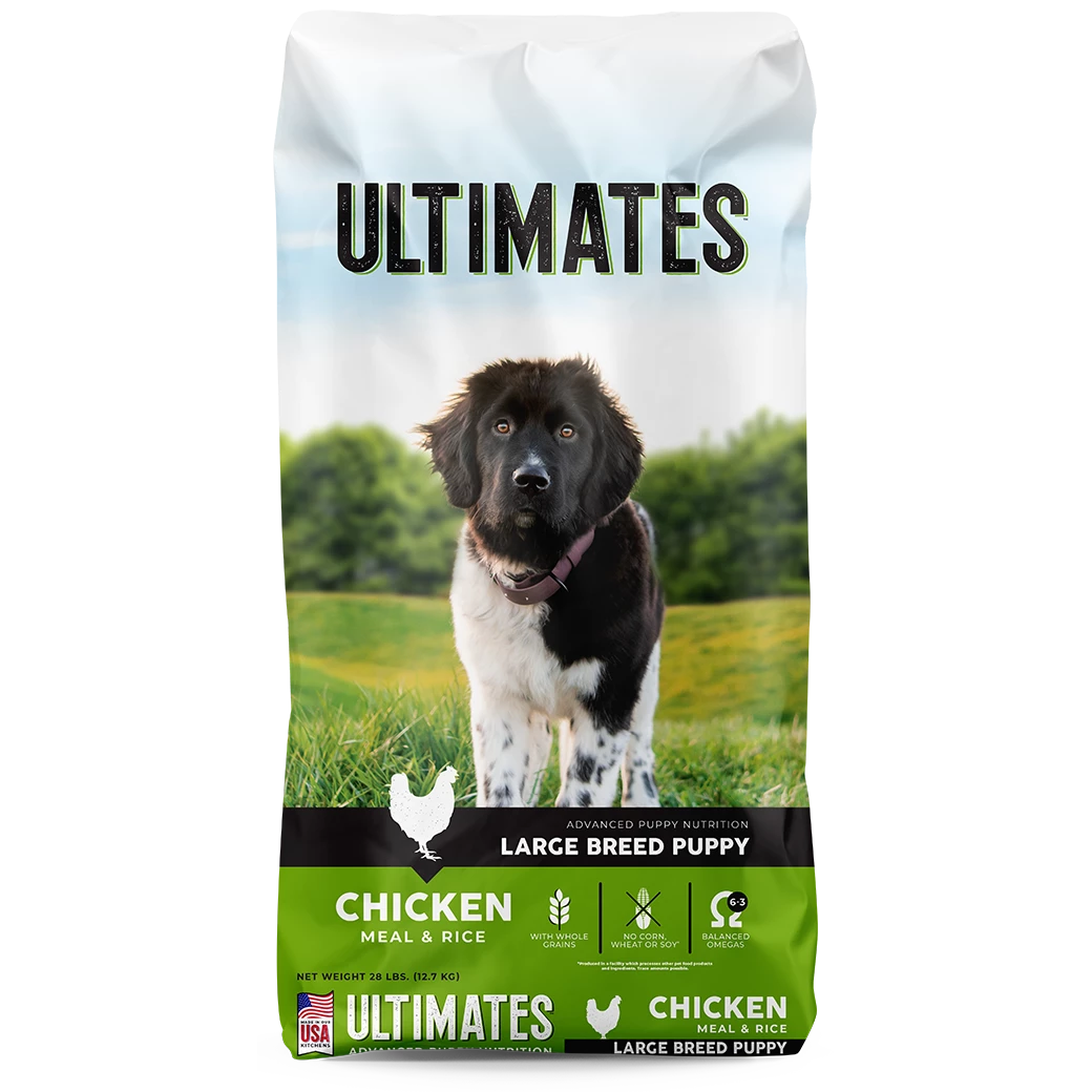 Ultimates Large Breed Puppy Chicken & Rice Dry Dog Food, 28-lb 1 Ultimates Large Breed Puppy Chicken & Rice Dry Dog Food, 28-lb