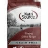 NutriSource Prairie Select Recipe Grain-Free Dry Dog Food, 30-lb