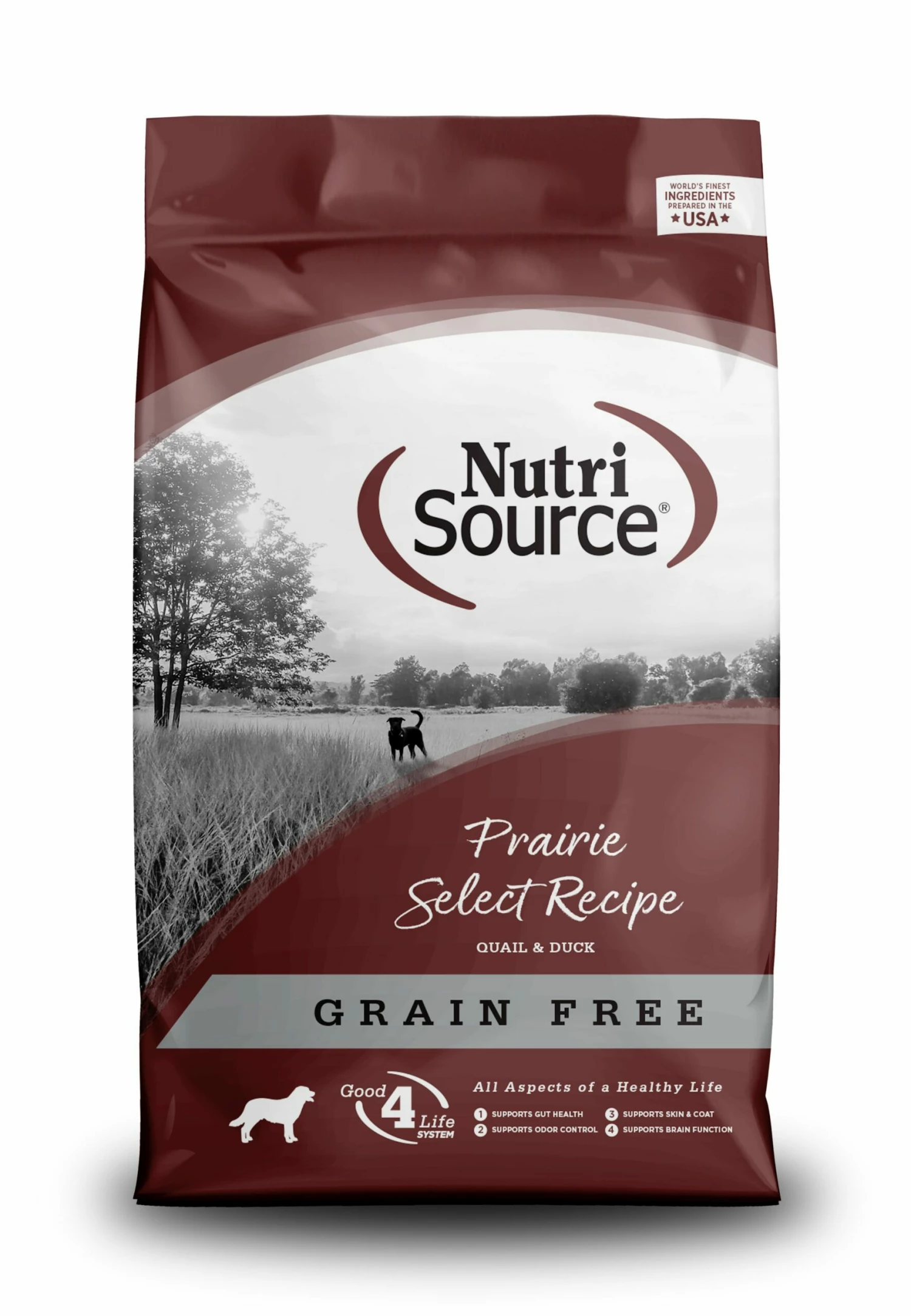 NutriSource Prairie Select Recipe Grain-Free Dry Dog Food, 30-lb 1 NutriSource Prairie Select Recipe Grain-Free Dry Dog Food, 30-lb