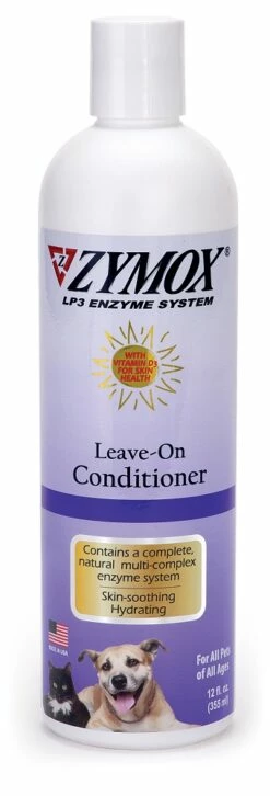 Zymox Leave-On Conditioner For Dogs & Cats, 12-oz Bottle