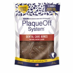ProDen PlaqueOff System Dental Care Bones Natural Bacon Dental Dog Treats, 17-oz