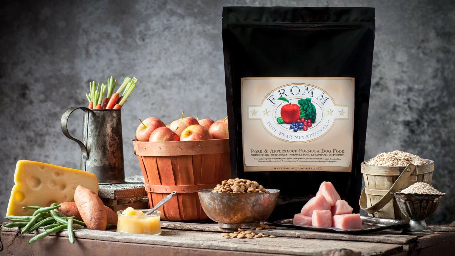 Fromm Four-Star Nutritionals Pork & Applesauce Dry Dog Food, 5-lb 2 Fromm Four-Star Nutritionals Pork & Applesauce Dry Dog Food, 5-lb - Image 2