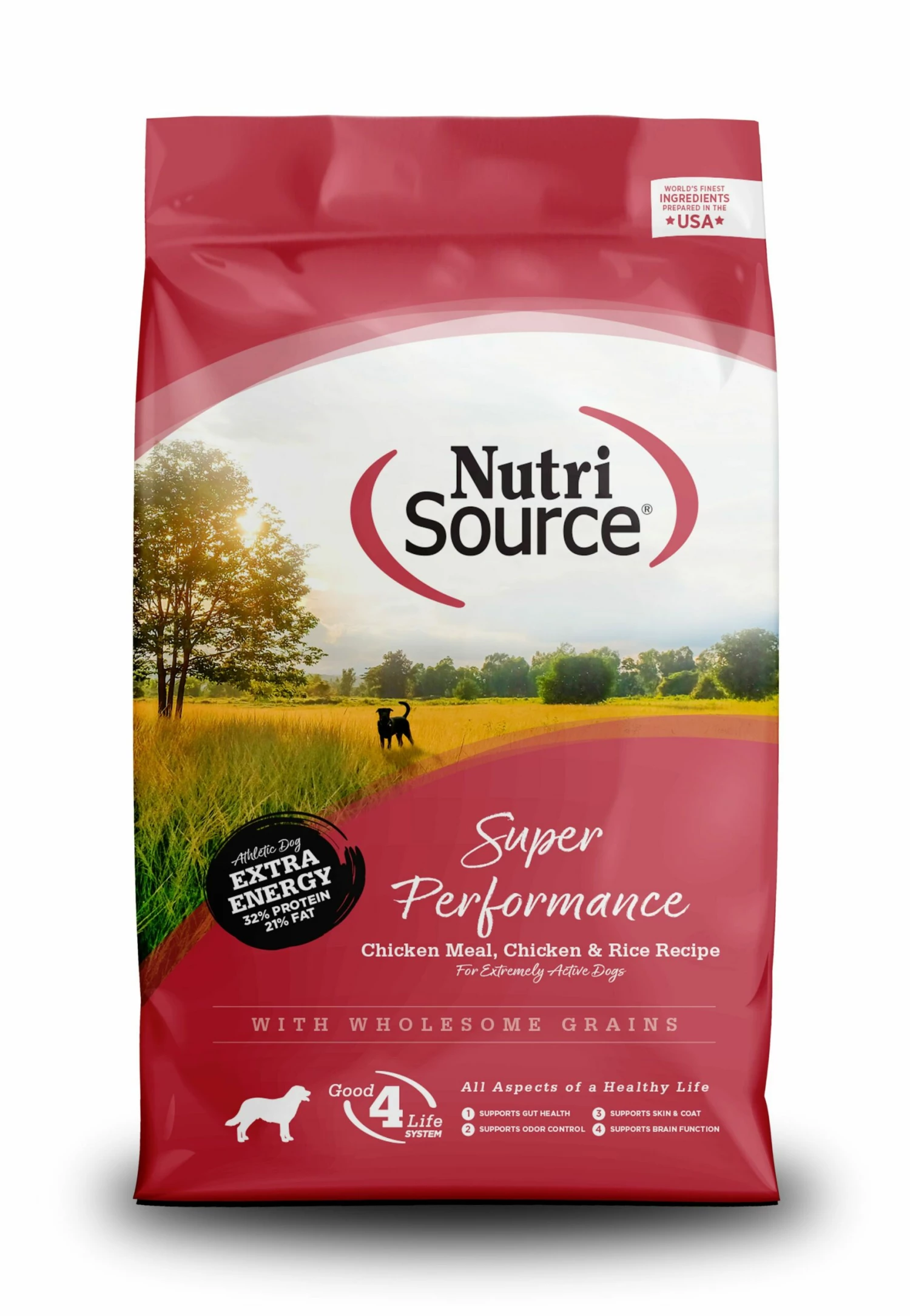 NutriSource Super Performance Chicken And Rice Dry Dog Food, 40-lb 1 NutriSource Super Performance Chicken And Rice Dry Dog Food, 40-lb
