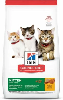 Hill's Science Diet Kitten Healthy Development Chicken Recipe Dry Cat Food, 3.5-lb