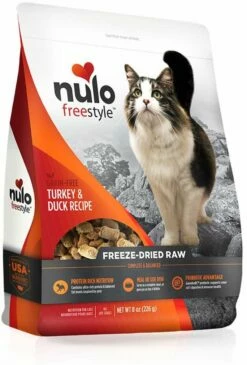 Nulo Freestyle Turkey & Duck Freeze-Dried Raw Cat Food, 8-oz
