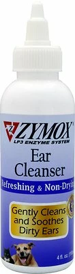 Zymox Ear Cleanser For Dogs & Cats, 4-oz Bottle