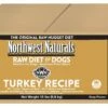 Northwest Naturals Raw Diet Grain-Free Turkey Nuggets Raw Frozen Dog Food, 15-lb
