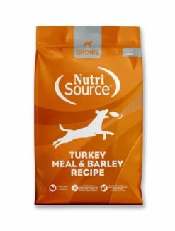 NutriSource Choice Turkey Meal & Barley Recipe Dry Dog Food, 5-lb