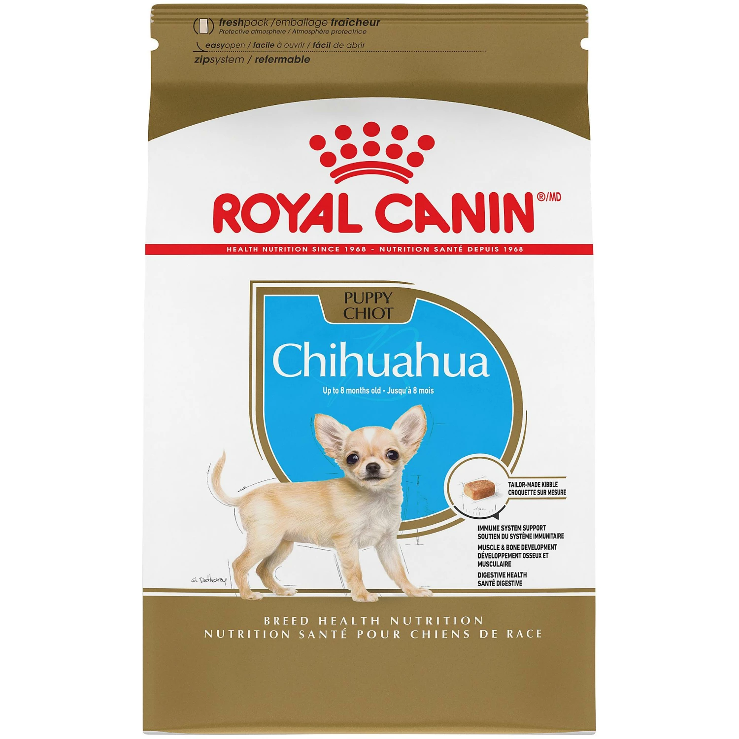 Royal Canin Breed Health Nutrition Chihuahua Puppy Dry Dog Food, 2.5-lb 1 Royal Canin Breed Health Nutrition Chihuahua Puppy Dry Dog Food, 2.5-lb