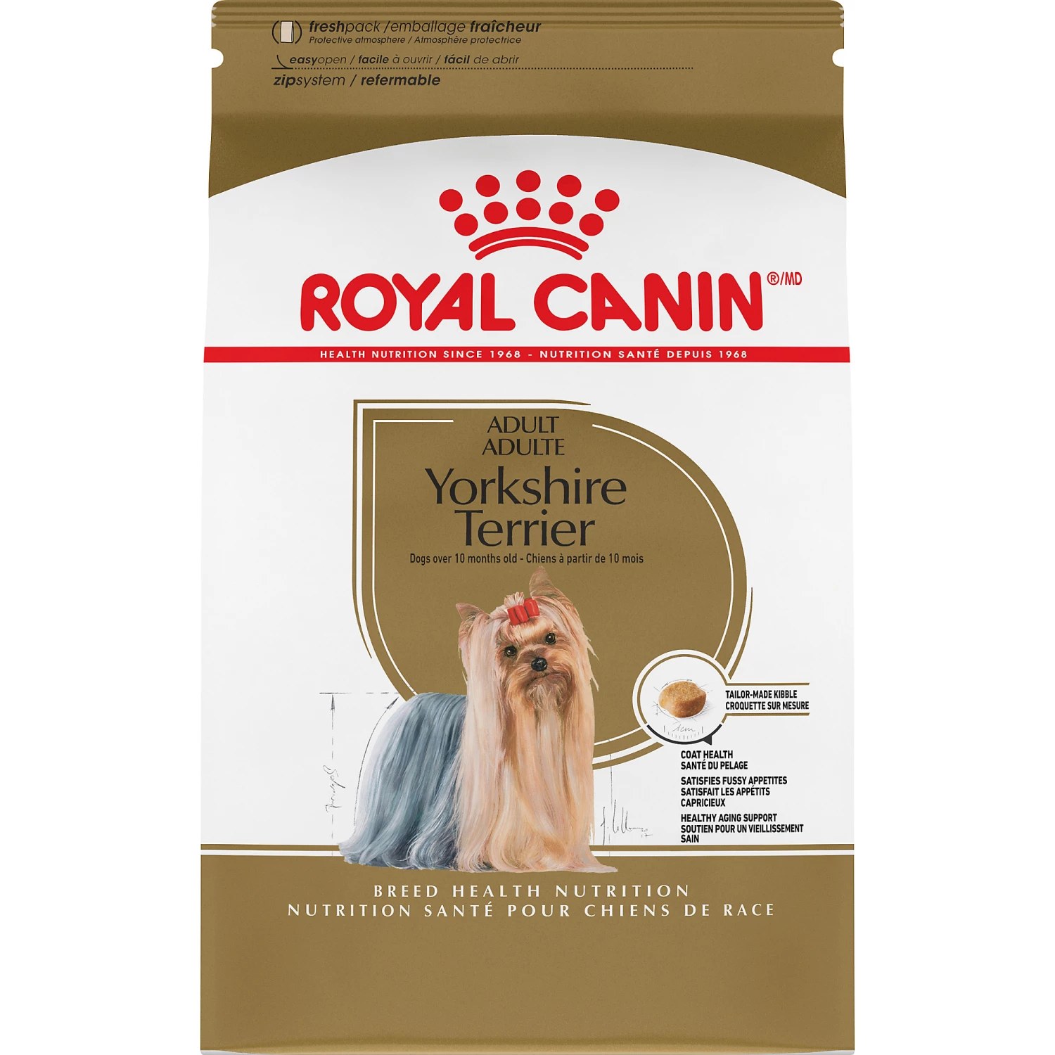 Royal Canin Breed Health Nutrition Yorkshire Terrier Adult Dry Dog Food, 2.5-lb 1 Royal Canin Breed Health Nutrition Yorkshire Terrier Adult Dry Dog Food, 2.5-lb