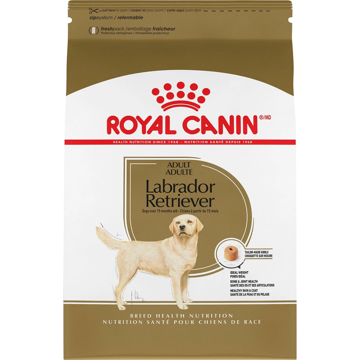Royal Canin Breed Health Nutrition Labrador Retriever Adult Dry Dog Food, 30-lb 1 Royal Canin Breed Health Nutrition Labrador Retriever Adult Dry Dog Food, 30-lb
