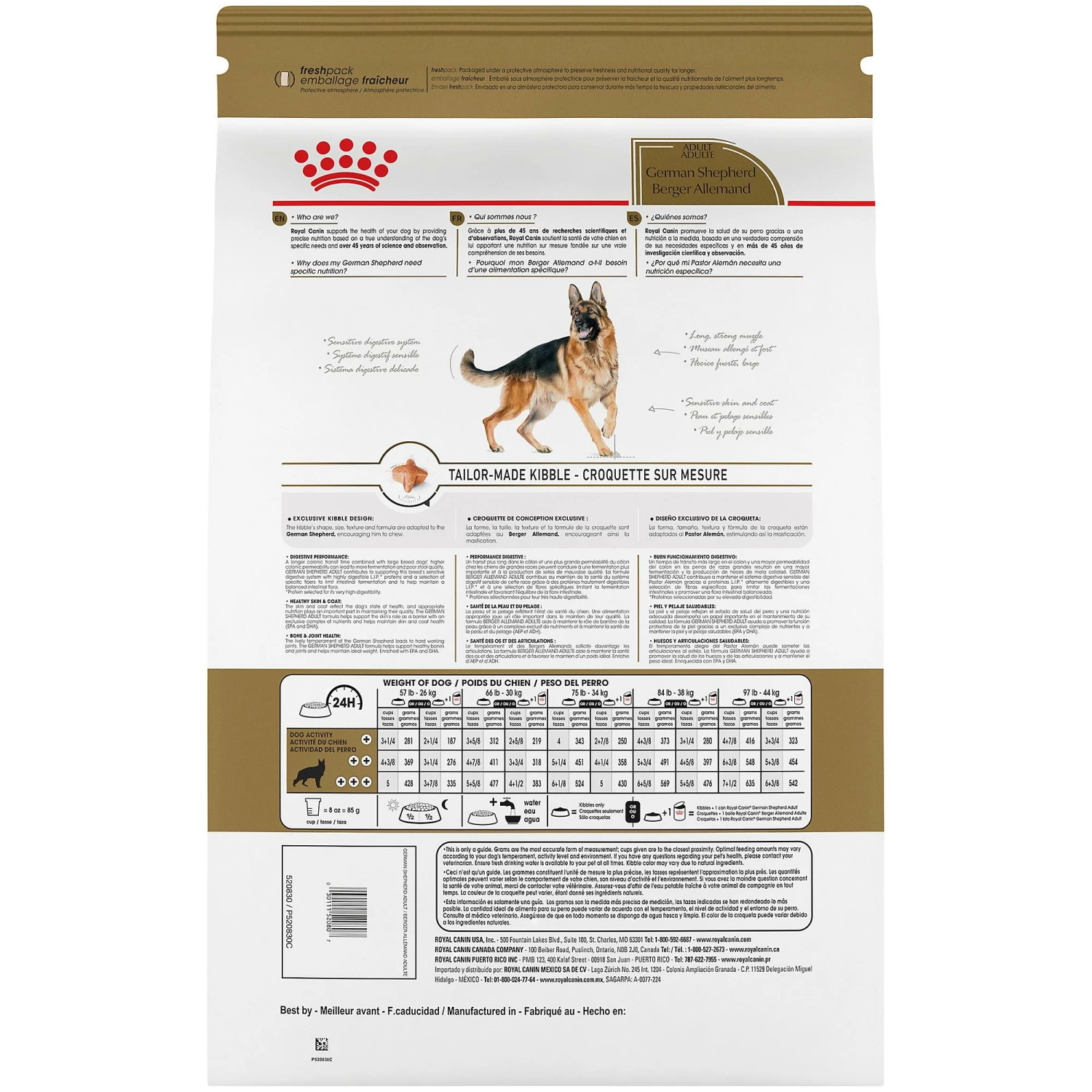 Royal Canin Breed Health Nutrition German Shepherd Adult Dry Dog Food, 30-lb 2 Royal Canin Breed Health Nutrition German Shepherd Adult Dry Dog Food, 30-lb - Image 2