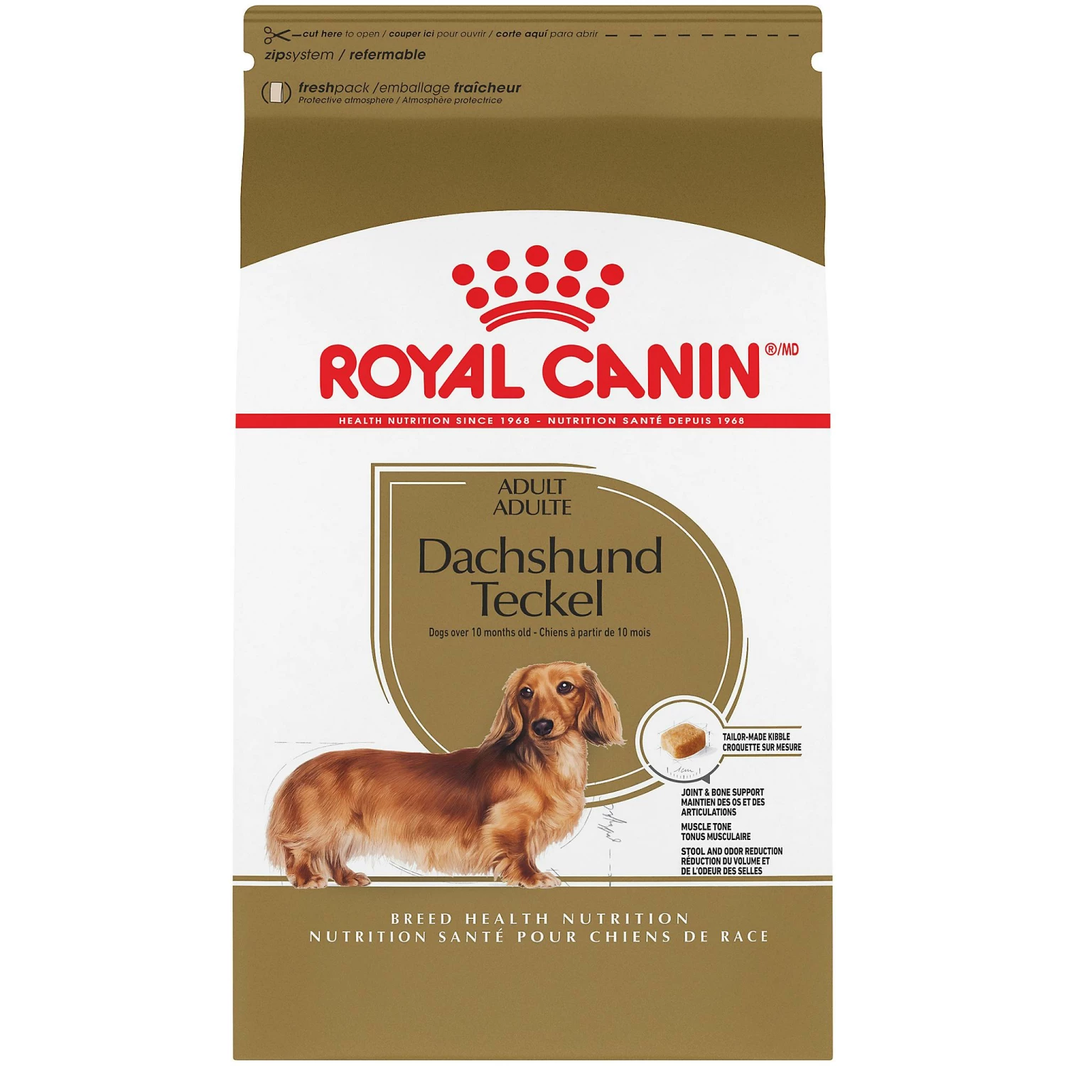 Royal Canin Breed Health Nutrition Dachshund Adult Dry Dog Food, 10-lb 1 Royal Canin Breed Health Nutrition Dachshund Adult Dry Dog Food, 10-lb