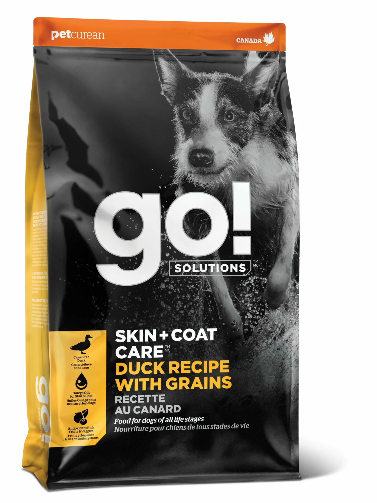 Go! Solutions Skin + Coat Care Duck With Grains Dry Dog Food, 3.5-lb 1 Go! Solutions Skin + Coat Care Duck With Grains Dry Dog Food, 3.5-lb