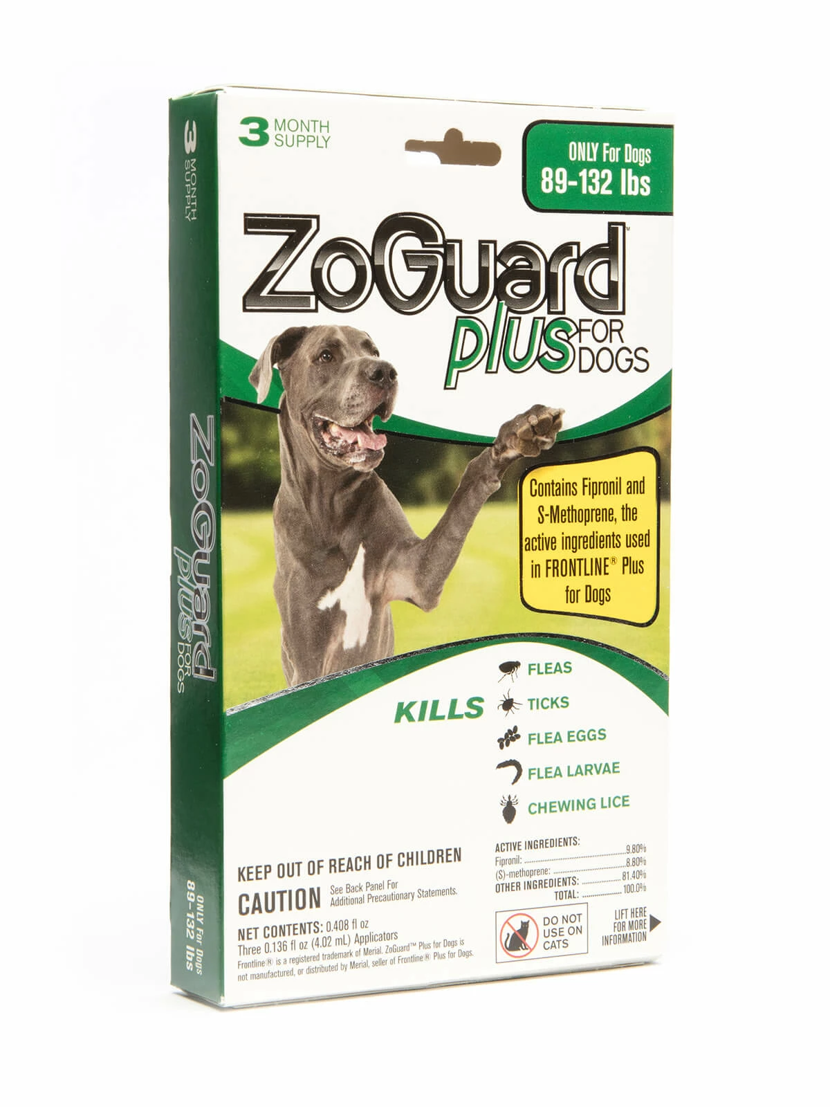 Promika Zoguard Plus For Dogs, 89-132-lb, 3-dose 1 Promika Zoguard Plus For Dogs, 89-132-lb, 3-dose