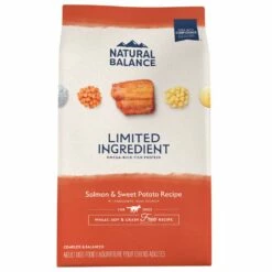 Natural Balance Limited Ingredient Salmon & Sweet Potato Recipe Grain-Free Dry Dog Food, 4-lb