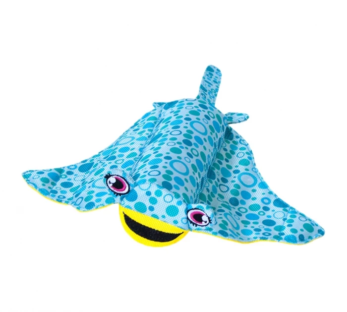 Outward Hound Floatiez Stingray Dog Toy, Blue, Large 1 Outward Hound Floatiez Stingray Dog Toy, Blue, Large
