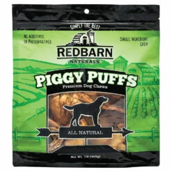 Redbarn Piggy Puffs Dog Treats, 1-lb
