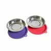 Messy Mutts Cat Bowls And Covers, 2-pack