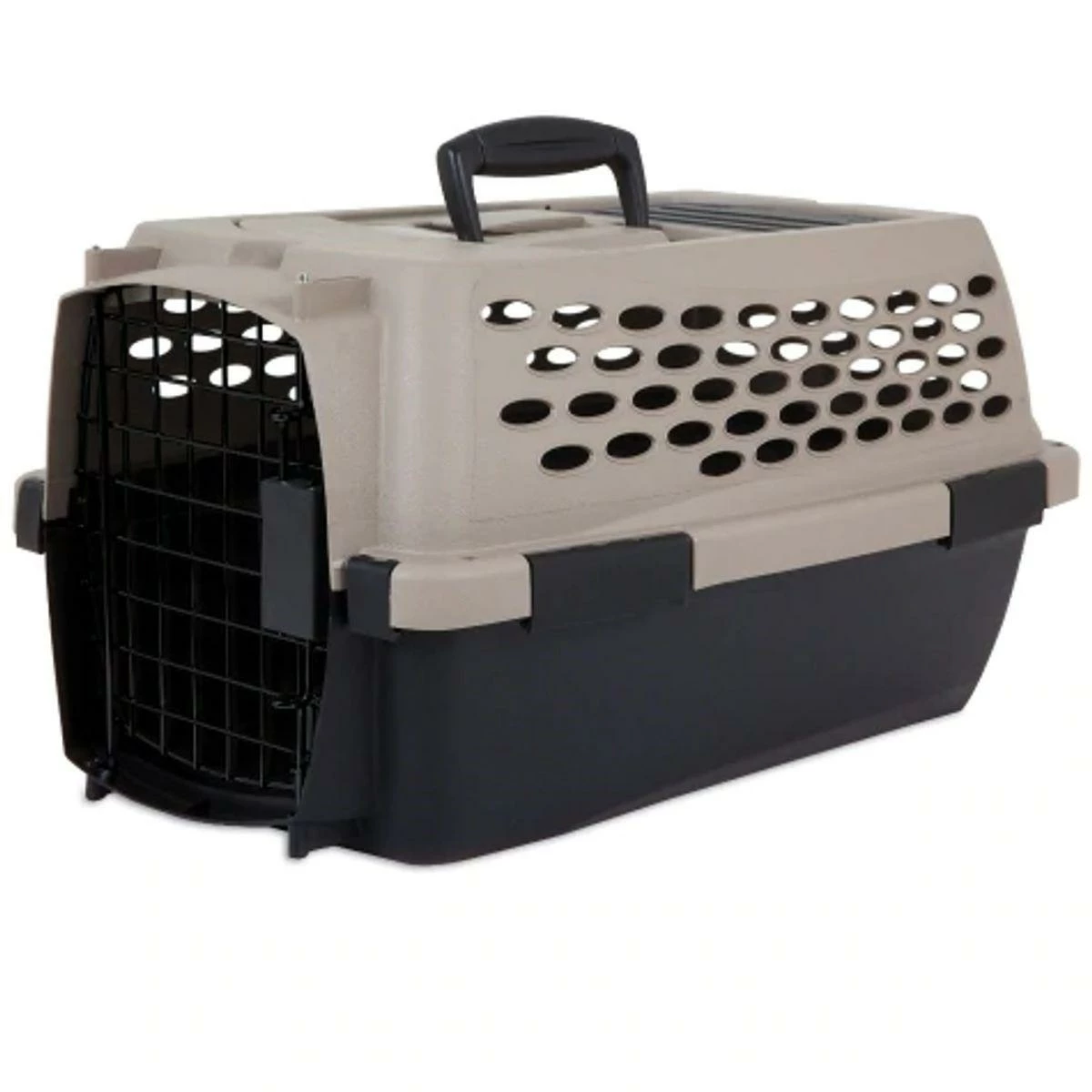 Petmate Vari Kennel Pet Carrier, Taupe/Black, 32-in, 32-in 1 Petmate Vari Kennel Pet Carrier, Taupe/Black, 32-in, 32-in