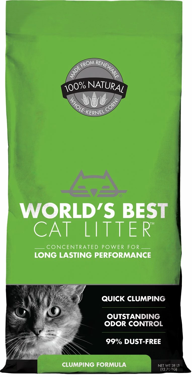 World's Best Cat Litter Original Clumping Formula, 8-lb 1 World's Best Cat Litter Original Clumping Formula, 8-lb