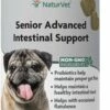 NaturVet Senior Advanced Intestinal Support Soft Chews Dog Supplement, 60-count
