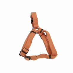New Earth Soy Comfort Wrap Adjustable Dog Harness, Pumpkin, 5/8-inx16-24-in