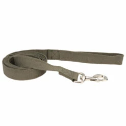 New Earth Soy Dog Leash, Forest, 5/8-inx-in