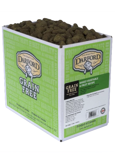 Darford Baked Vegetables & Fruit Recipe Grain-Free Dog Treats, 15-lb 1 Darford Baked Vegetables & Fruit Recipe Grain-Free Dog Treats, 15-lb