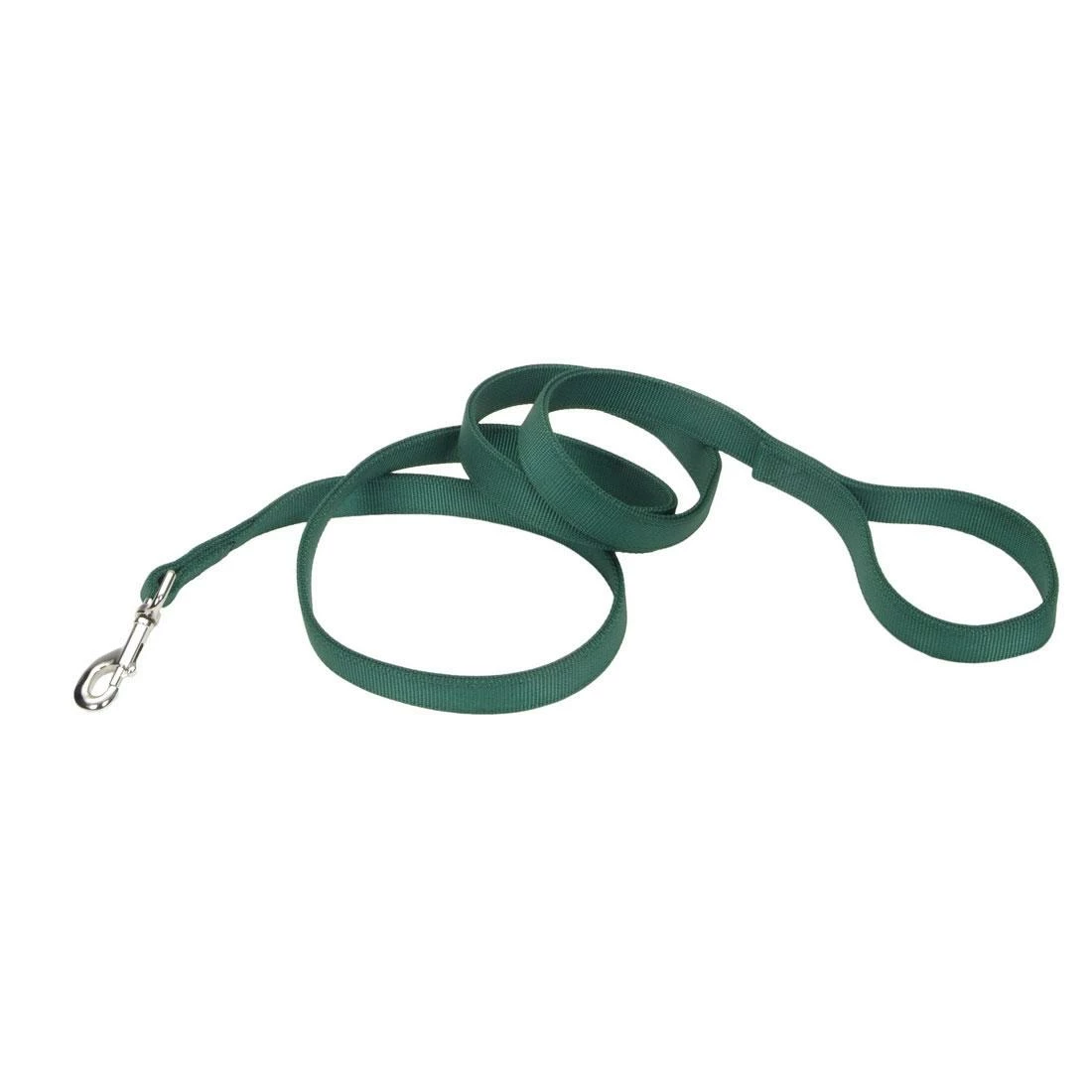 Coastal Double-Ply Dog Leash, Hunter, 1-in X 6-ft 1 Coastal Double-Ply Dog Leash, Hunter, 1-in X 6-ft